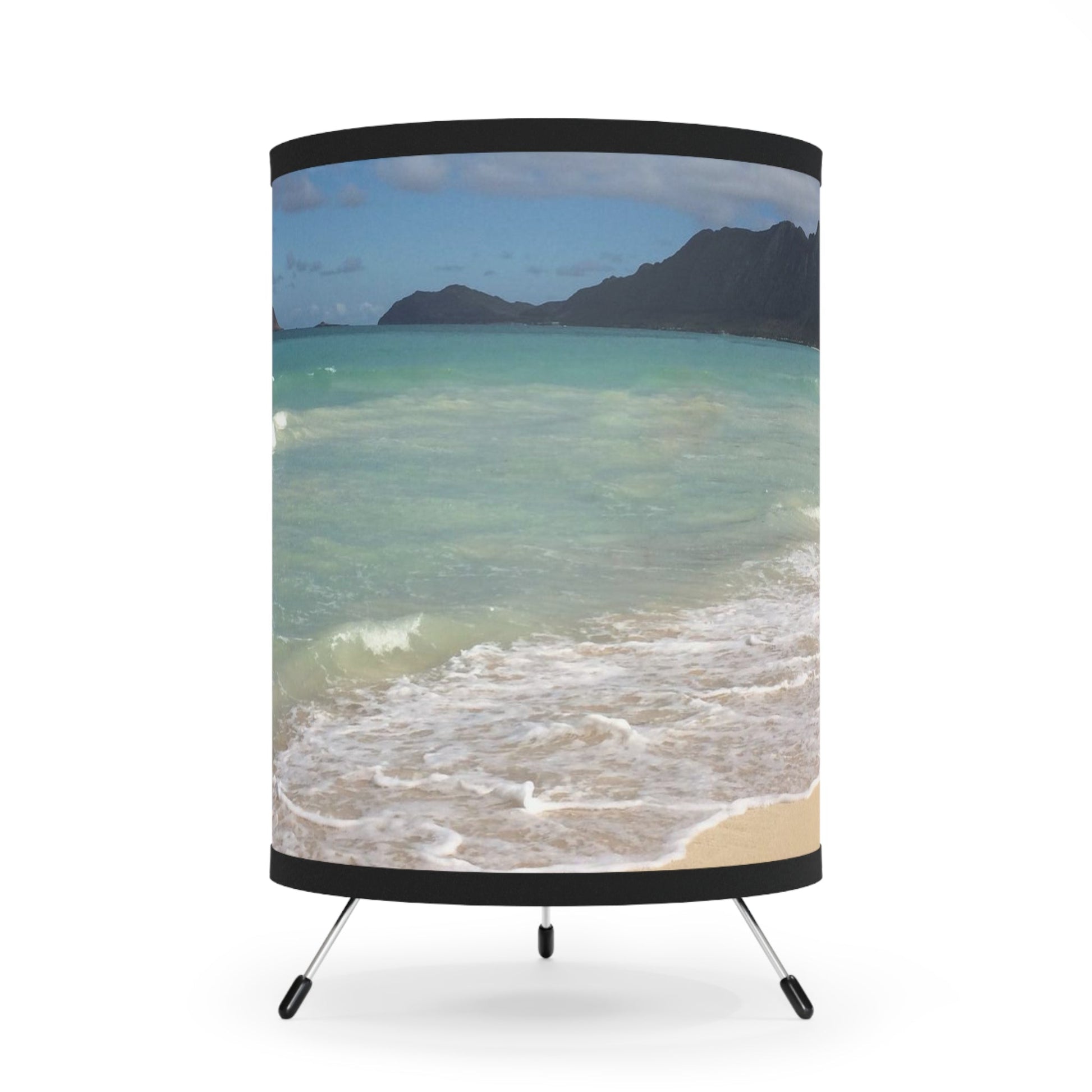 Ocean Tropical Beach Tripod Lamp in a Box - O'ahu Surf Company