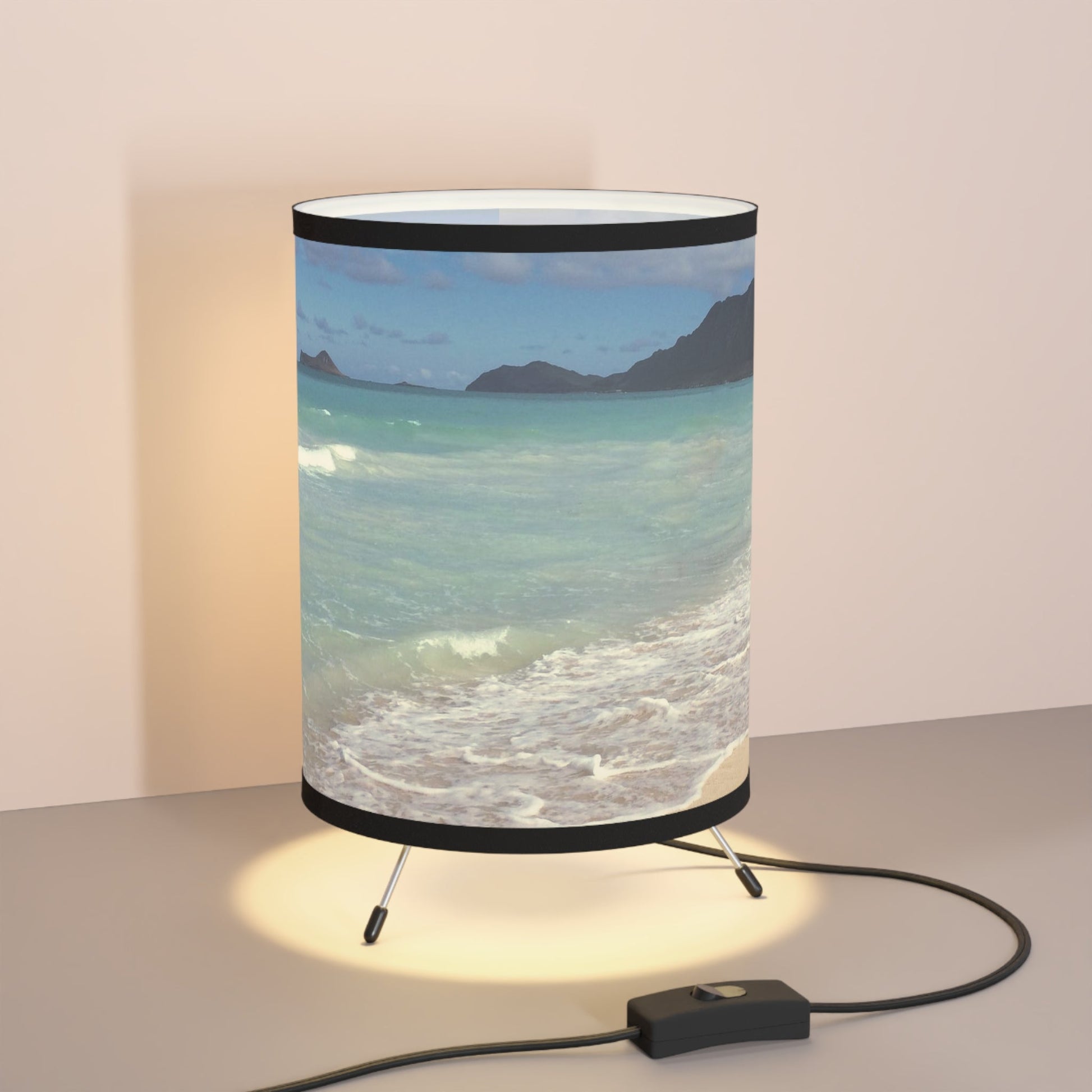 Ocean Tropical Beach Tripod Lamp in a Box - O'ahu Surf Company