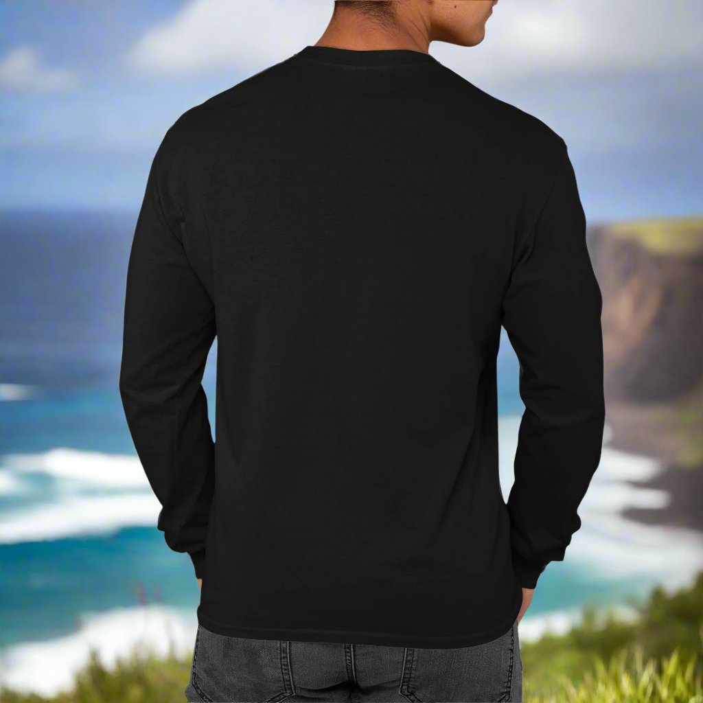 Ocean Wave Hawaiian Islands Long Sleeve T-Shirt - O'ahu Surf Company