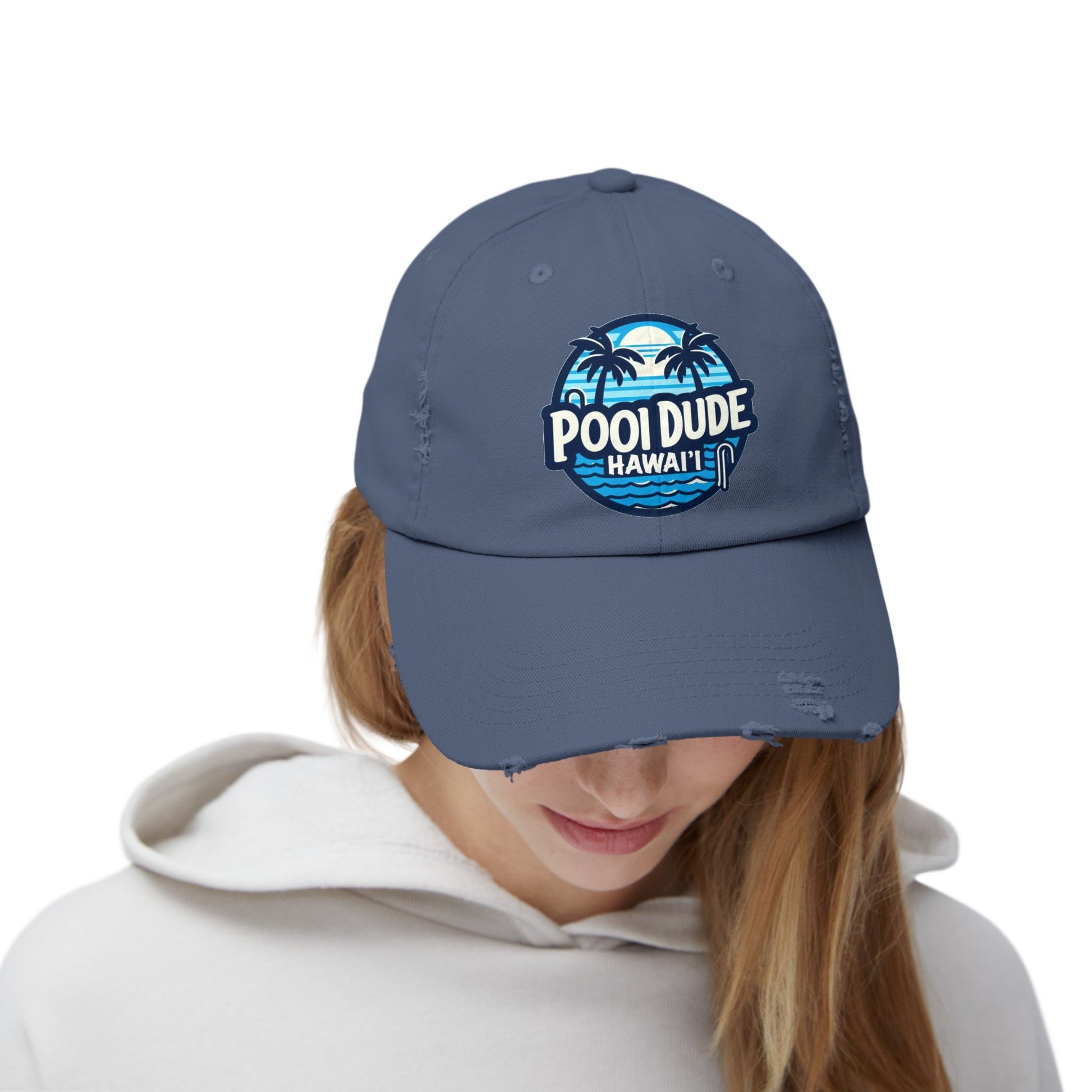 Pool Dude Hawaii Distressed Cap - O'ahu Surf Company