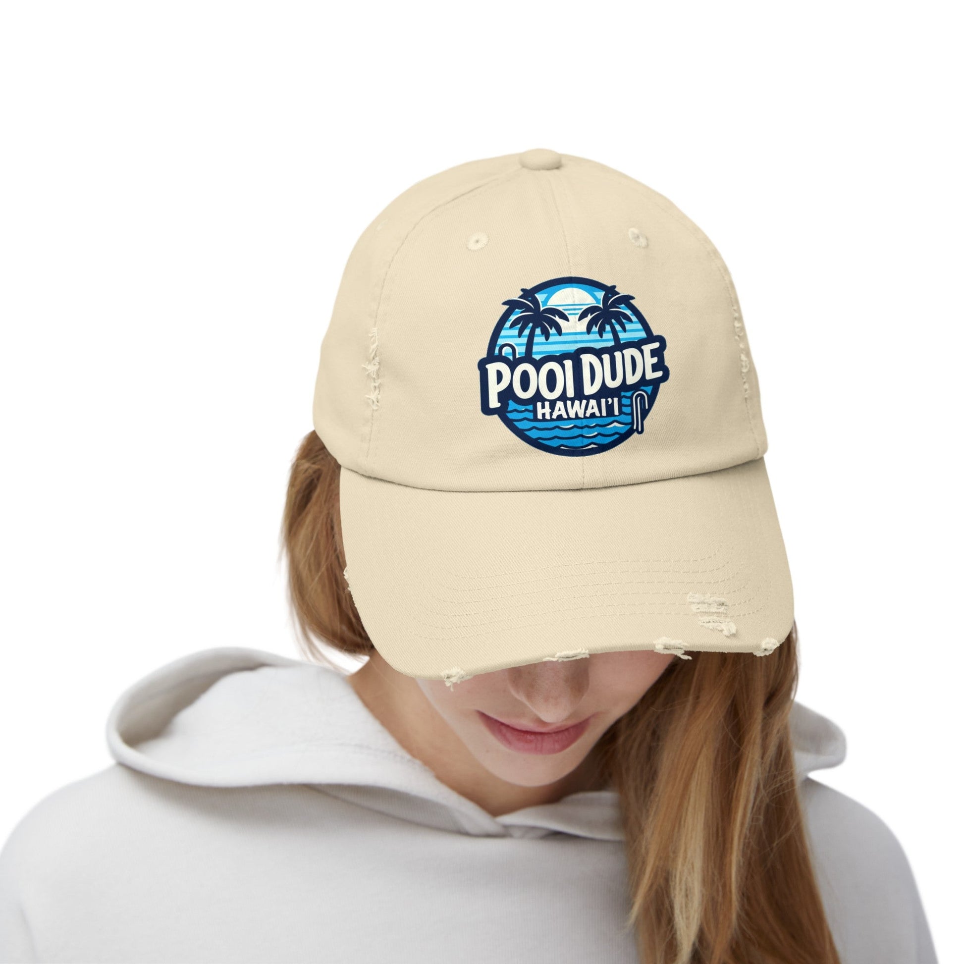 Pool Dude Hawaii Distressed Cap - O'ahu Surf Company