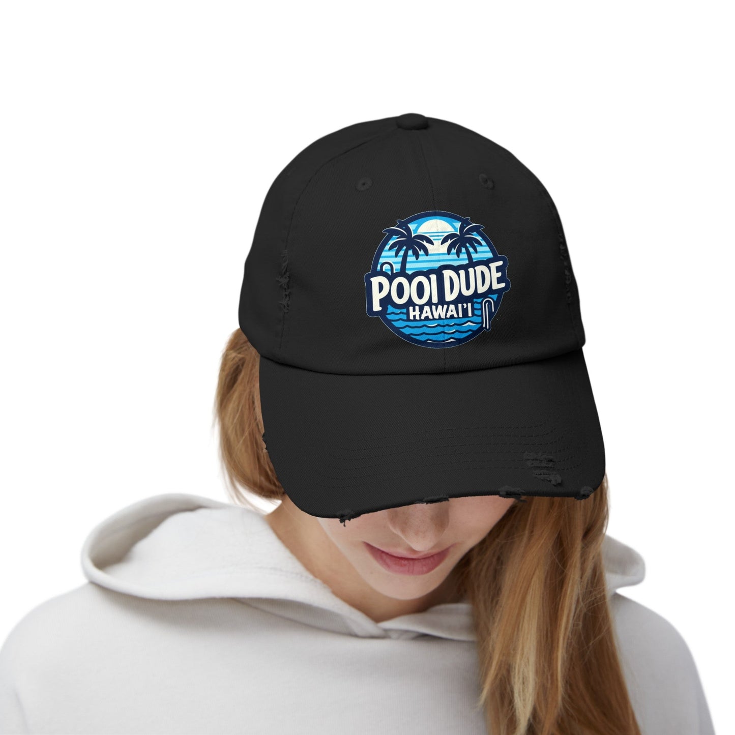 Pool Dude Hawaii Distressed Cap - O'ahu Surf Company