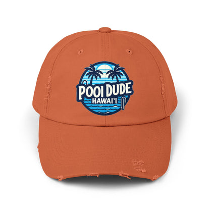 Pool Dude Hawaii Distressed Cap - O'ahu Surf Company