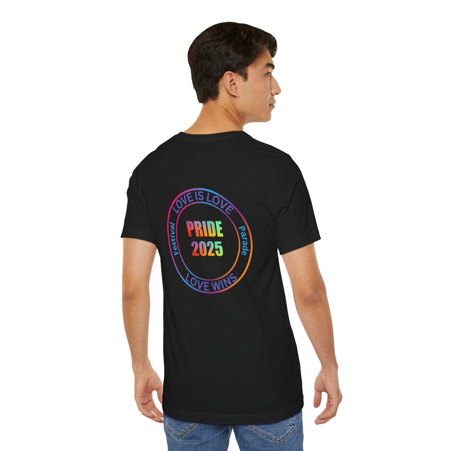 Pride Love Wins 2025 Festival and Parade Pride T-shirt - O'ahu Surf Company