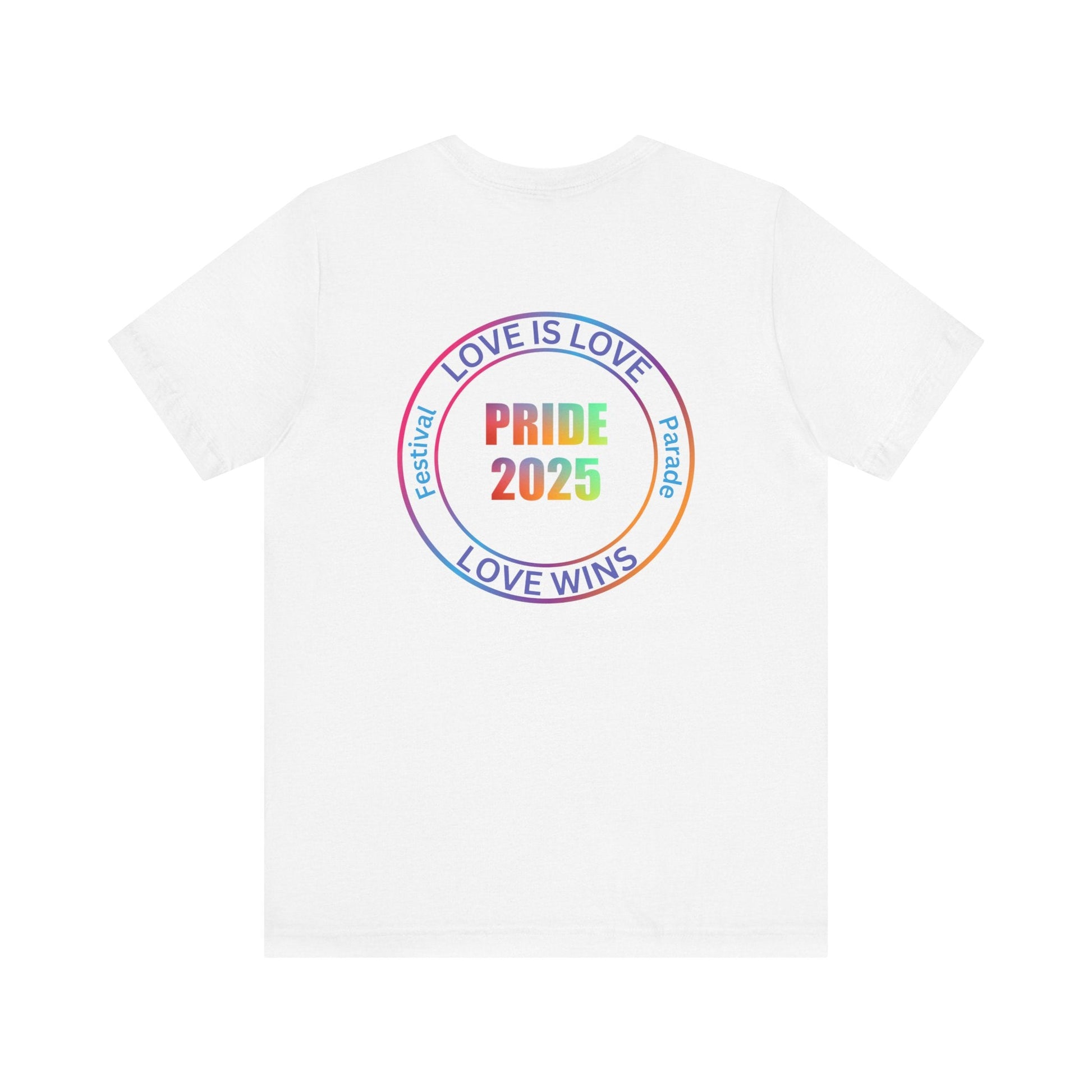 Pride Love Wins 2025 Festival and Parade Pride T-shirt - O'ahu Surf Company