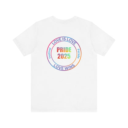 Pride Love Wins 2025 Festival and Parade Pride T-shirt - O'ahu Surf Company