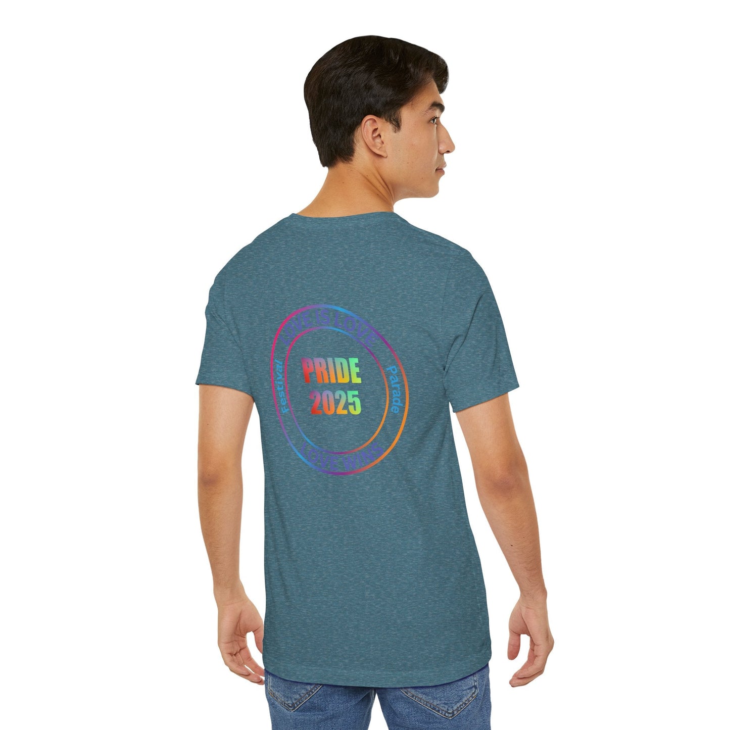 Pride Love Wins 2025 Festival and Parade Pride T-shirt - O'ahu Surf Company