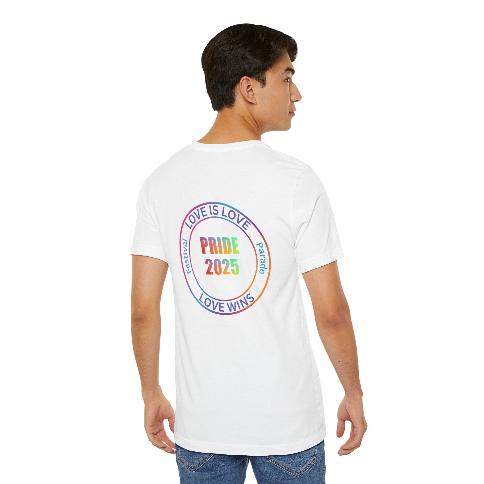 Pride Love Wins 2025 Festival and Parade Pride T-shirt - O'ahu Surf Company