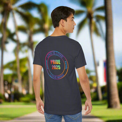 Pride Love Wins 2025 Festival and Parade Pride T-shirt - O'ahu Surf Company