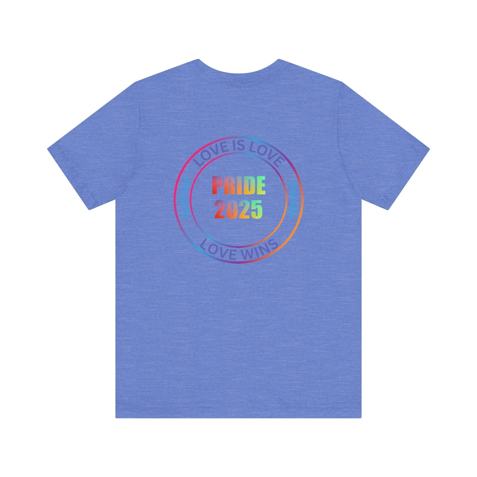 Pride Love Wins 2025 Festival and Parade Pride T-shirt - O'ahu Surf Company