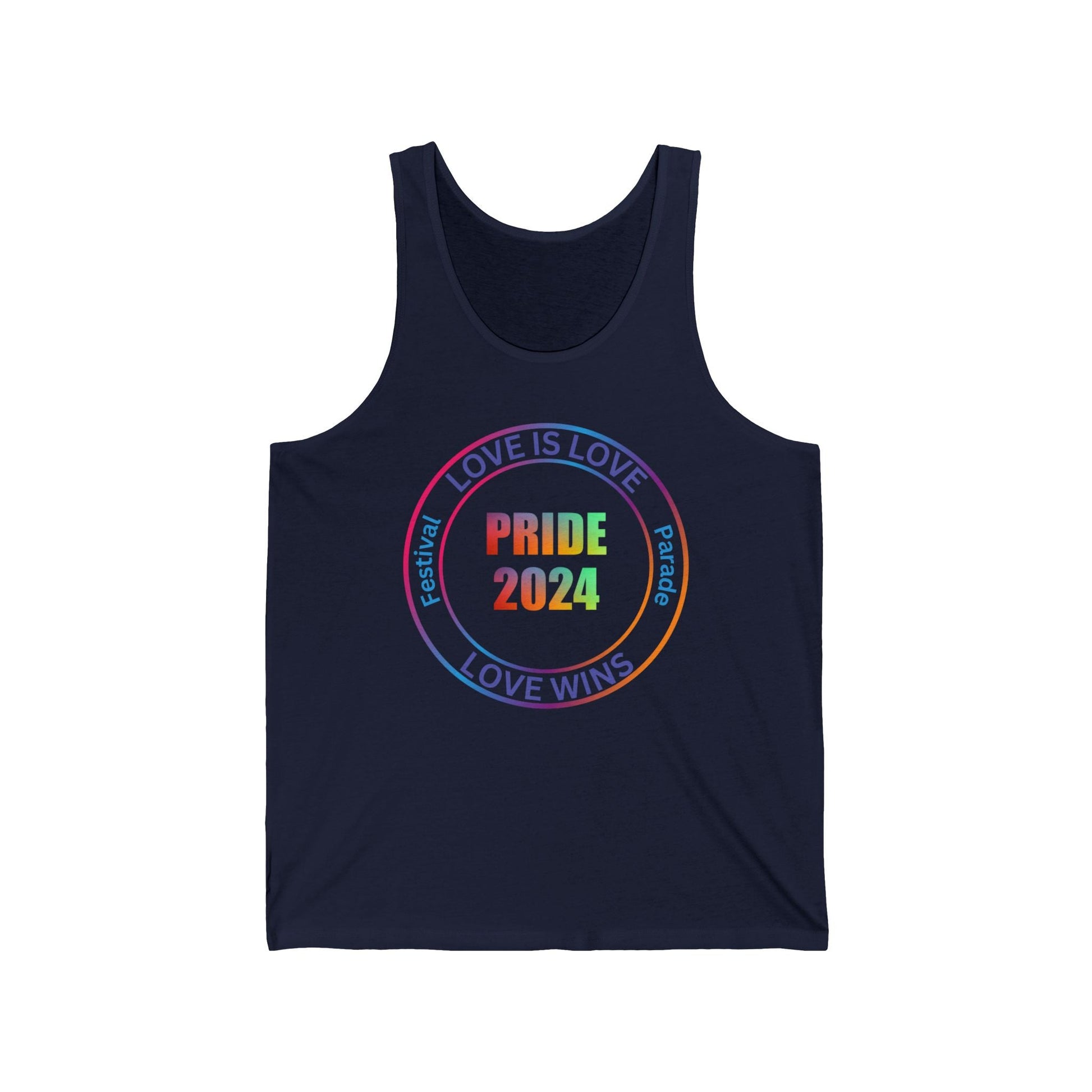 Pride Love Wins Festival and Parade Unisex Tank Top - O'ahu Surf Company