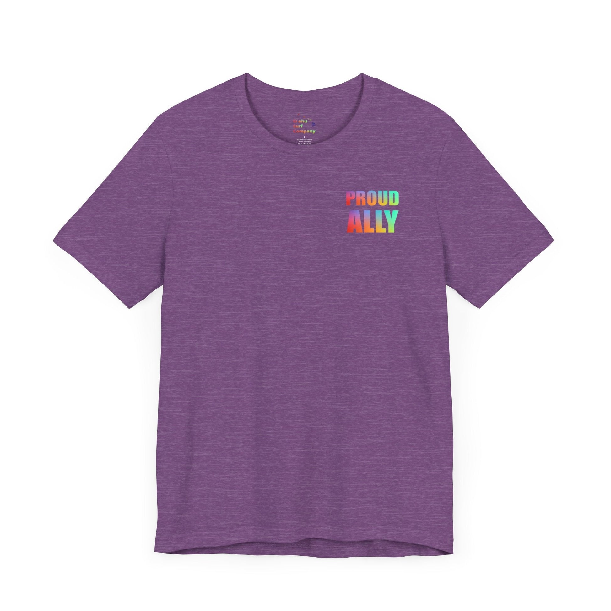 Proud Ally Pride T-shirt - O'ahu Surf Company