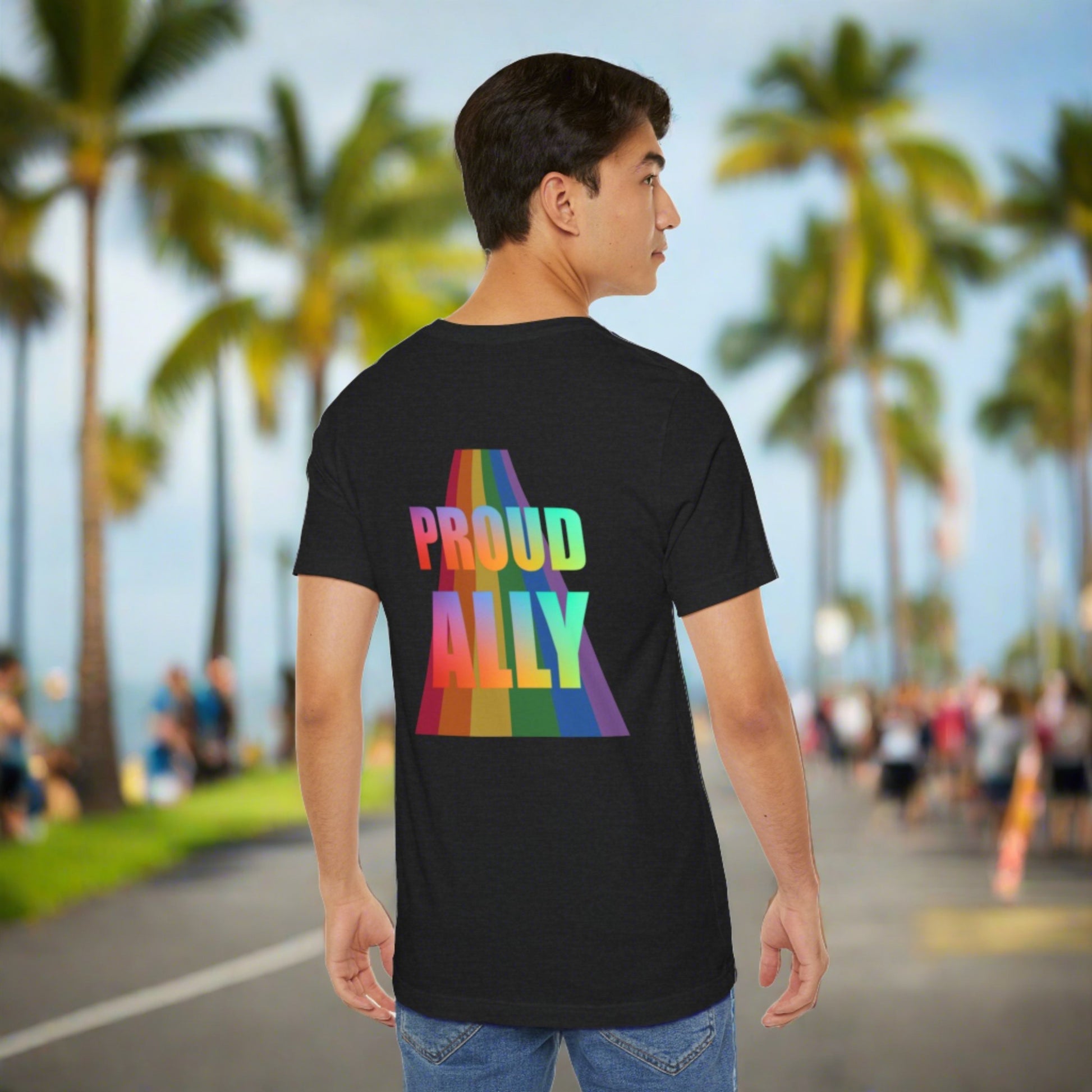 Proud Ally Pride T-shirt - O'ahu Surf Company