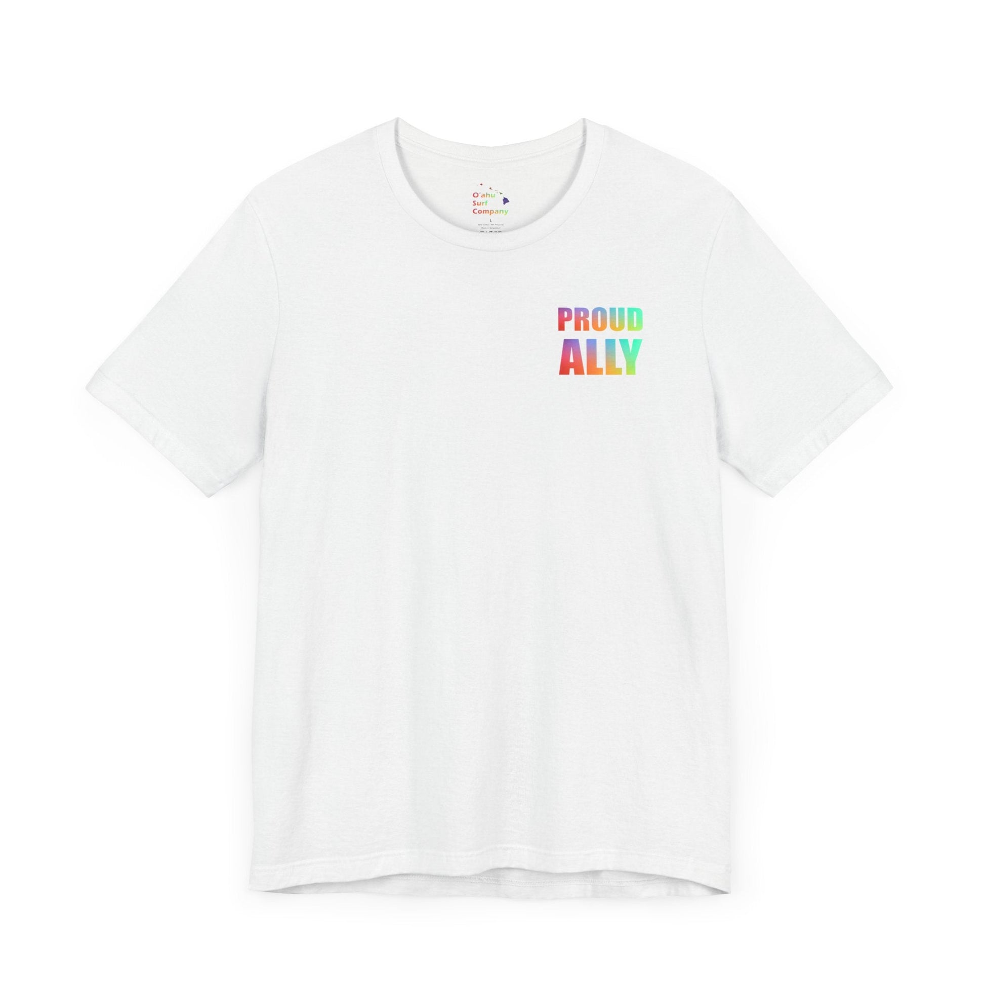 Proud Ally Pride T-shirt - O'ahu Surf Company