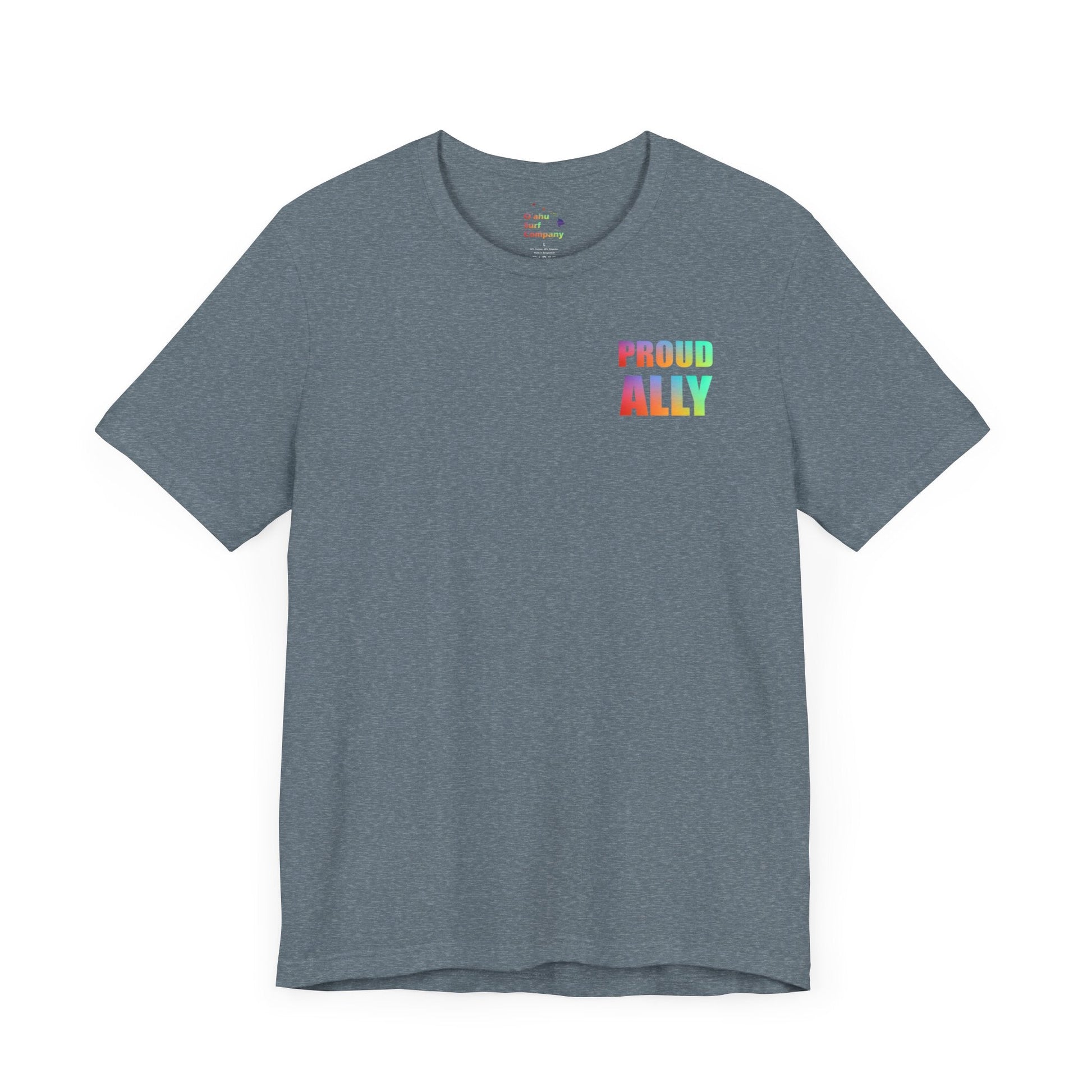 Proud Ally Pride T-shirt - O'ahu Surf Company