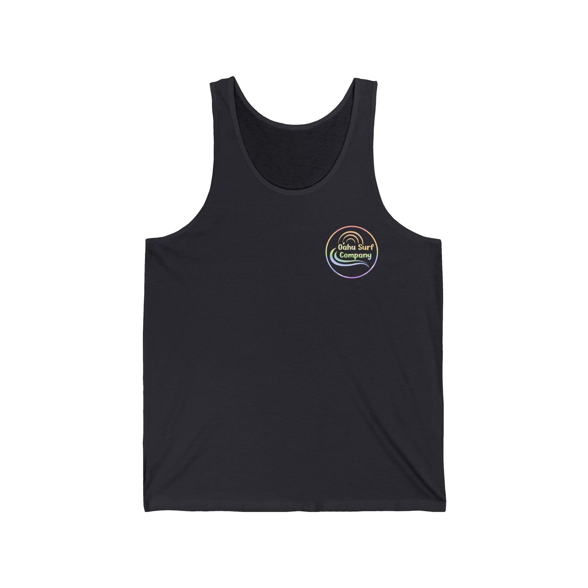 Rainbow Pride Hawaiian Islands Unisex Tank Top - O'ahu Surf Company