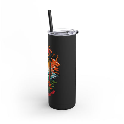 Skinny Tumbler 20oz Hawaii Beach Surfboard - O'ahu Surf Company