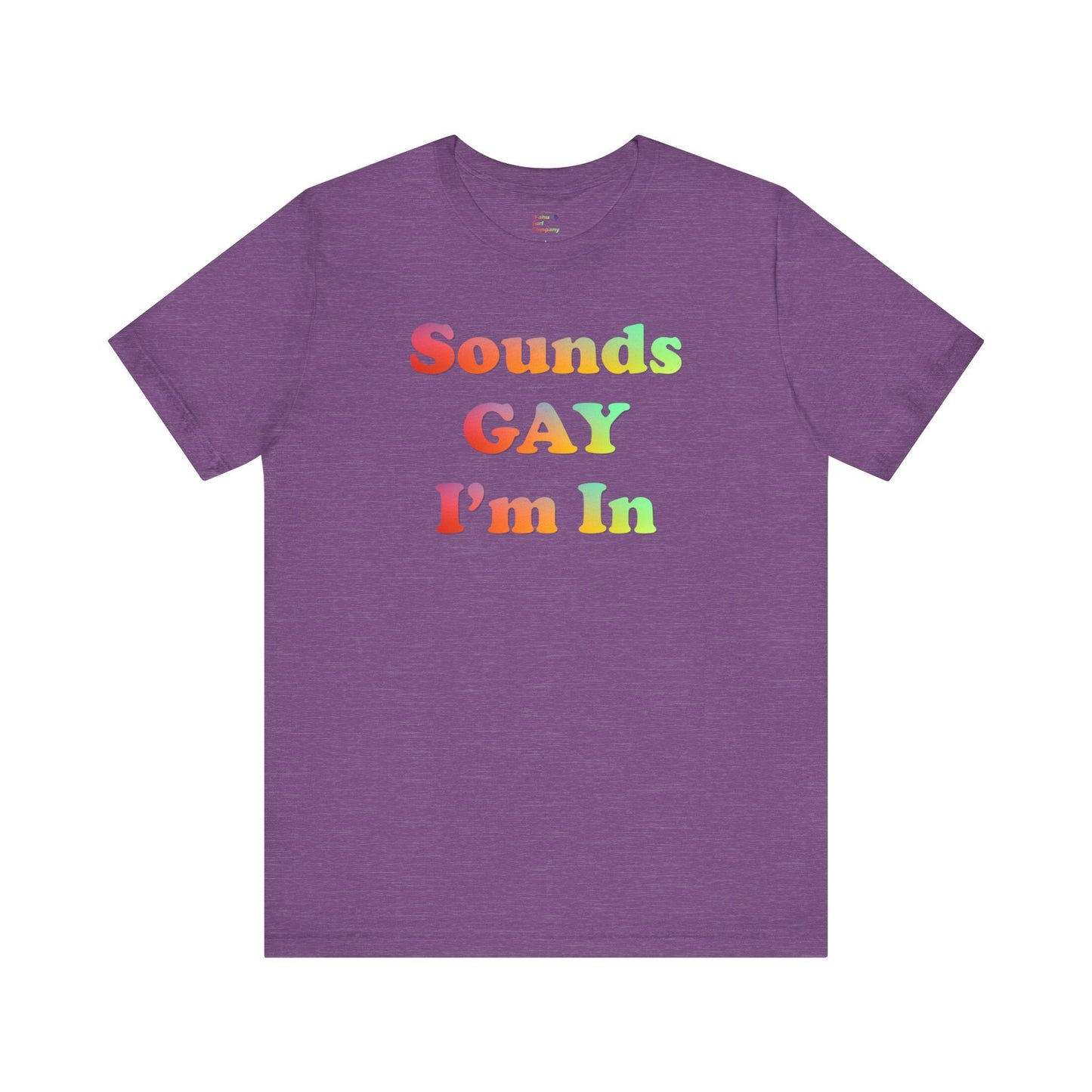 Sounds Gay I'm In Queer Pride 2024 T-shirt - O'ahu Surf Company