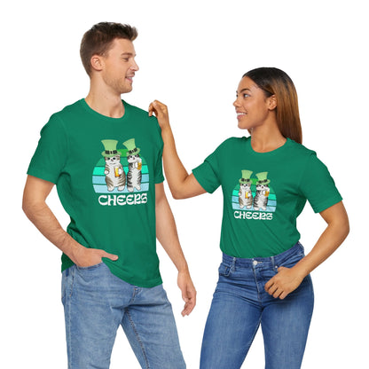 St. Patrick's Day Cats Drinking Beer Funny T-Shirt - O'ahu Surf Company