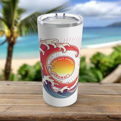 Sun Wave Surf Hawaii Chill Tumbler 20oz - O'ahu Surf Company