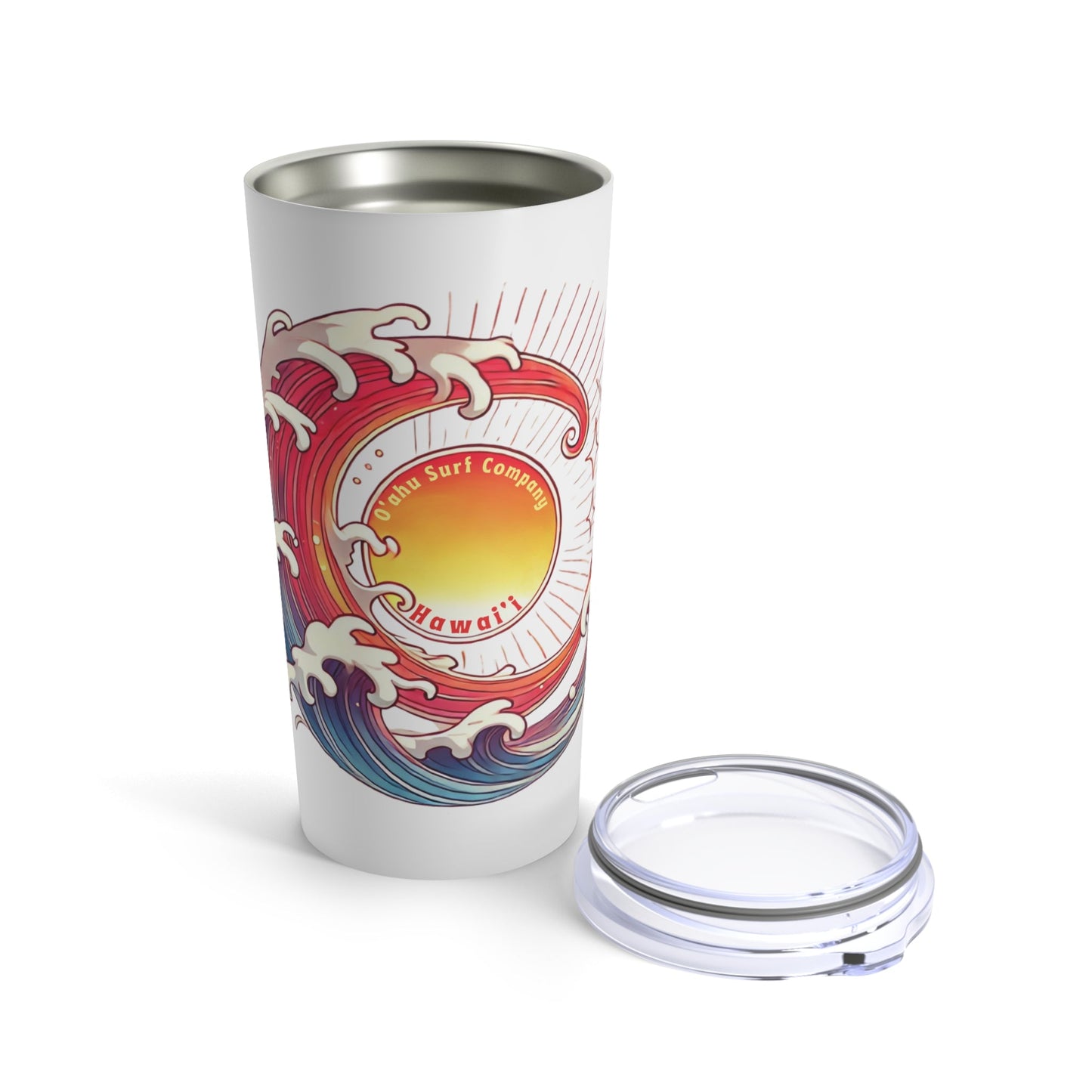 Sun Wave Surf Hawaii Chill Tumbler 20oz - O'ahu Surf Company