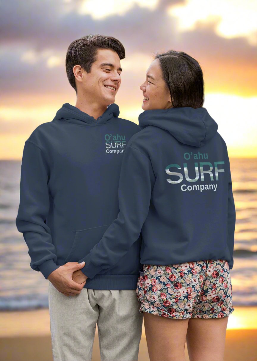 Surf Hoodie Island Life Sweatshirt Oahu Surf Company Hawaii - O'ahu Surf Company