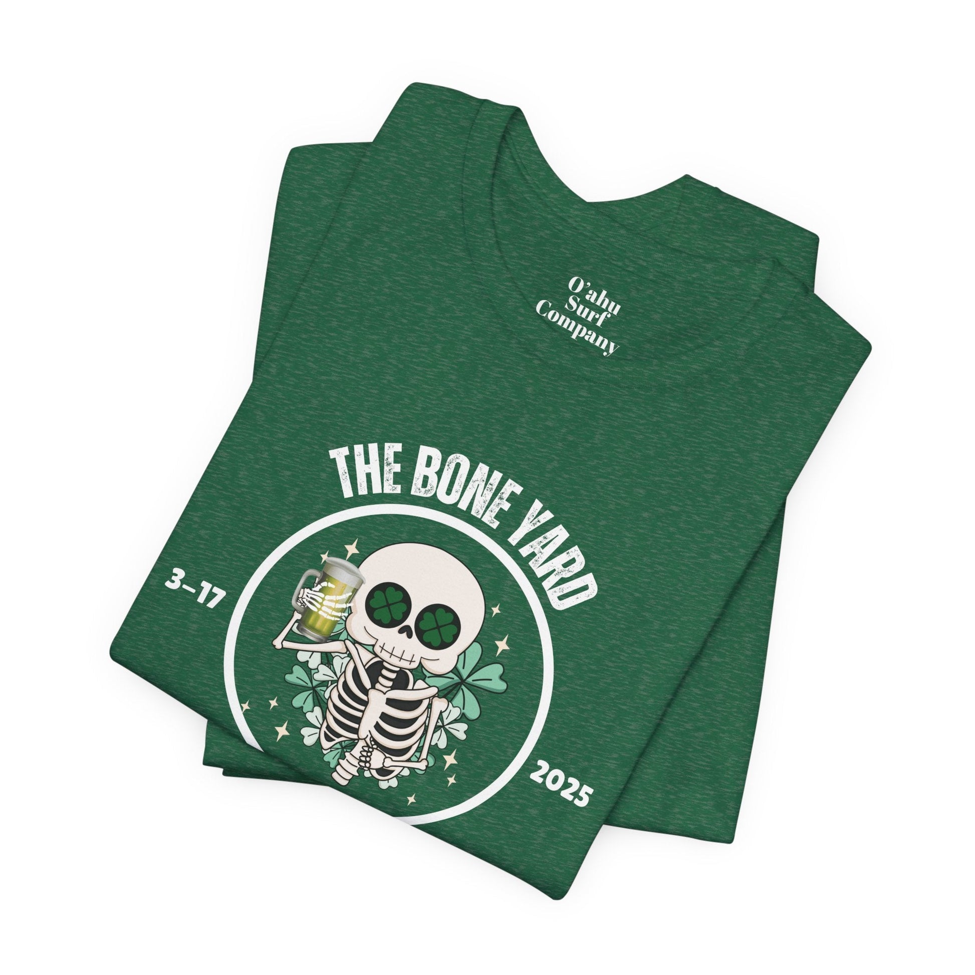 The Bone Yard Shenanigans St. Paddy's Day T-Shirt - O'ahu Surf Company