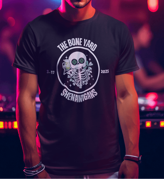 The Bone Yard Shenanigans St. Paddy's Day T-Shirt - O'ahu Surf Company