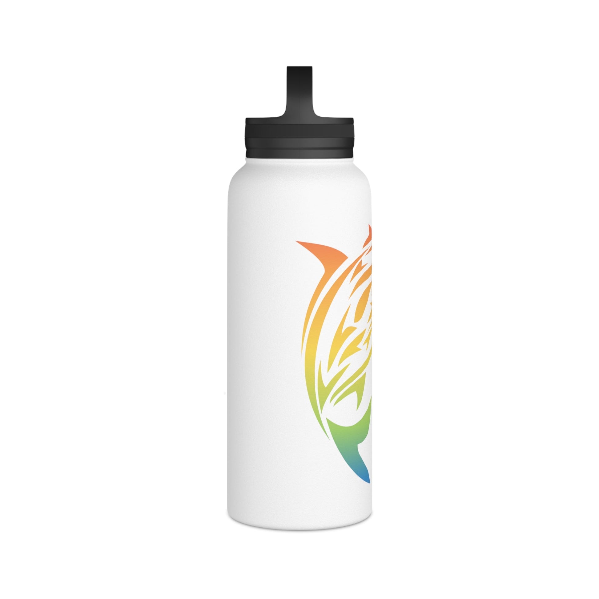 Ulua Hawaii Fish Stainless Steel Water Bottle with Handle Lid, Available in 12oz, 18oz, 32oz - O'ahu Surf Company