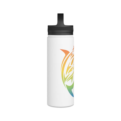 Ulua Hawaii Fish Stainless Steel Water Bottle with Handle Lid, Available in 12oz, 18oz, 32oz - O'ahu Surf Company