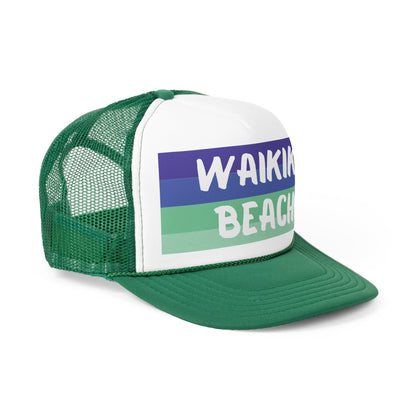 Waikiki Beach Hawaii Trucker Hat - O'ahu Surf Company