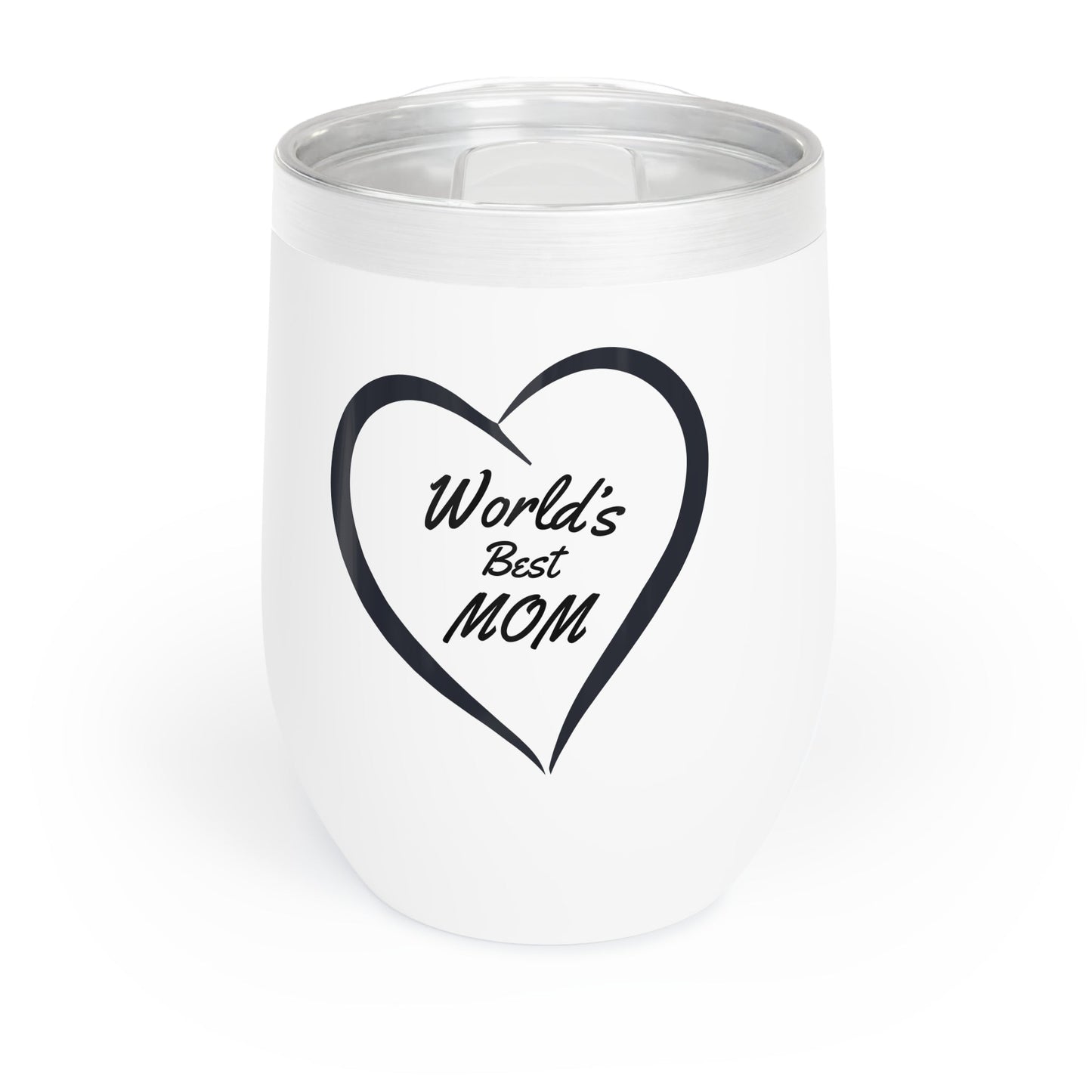 World's Best Mom Heart Wine Tumbler - O'ahu Surf Company