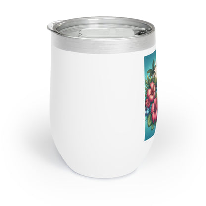 World's Best Mom Tropical Island Wine Tumbler - O'ahu Surf Company