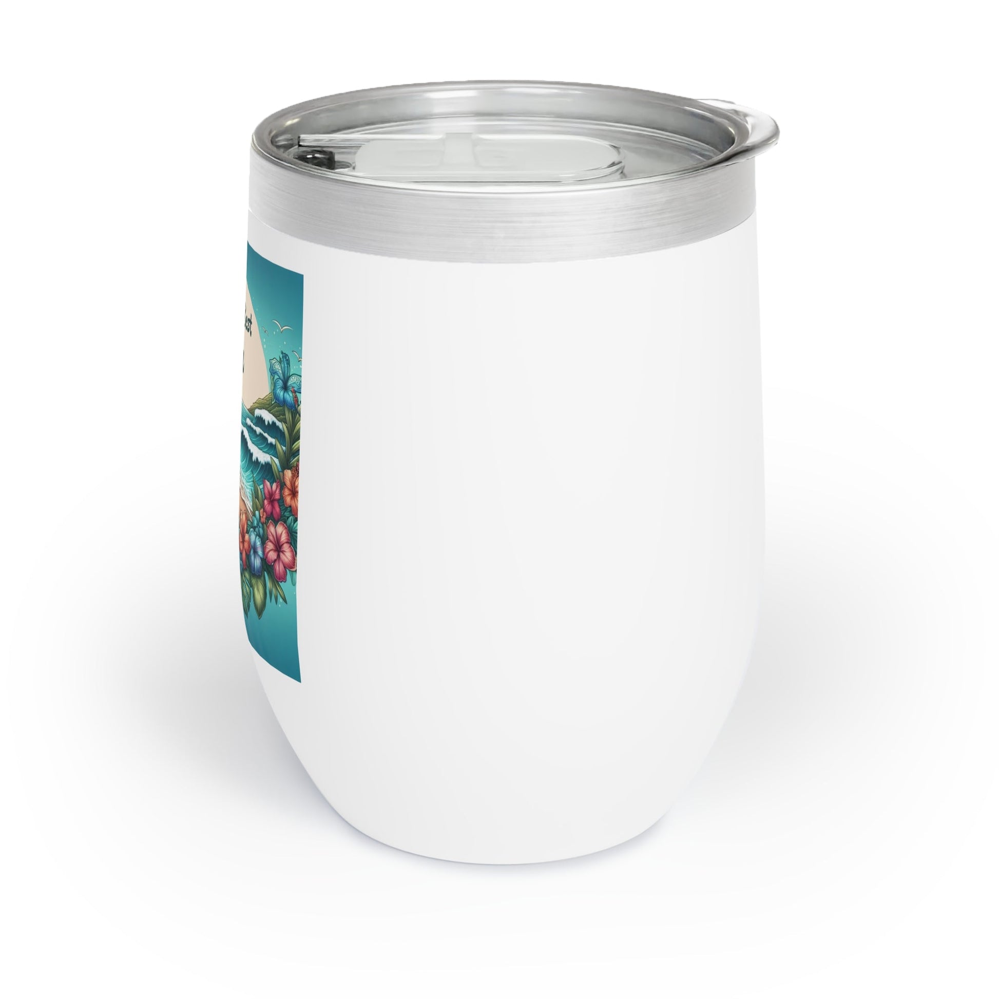 World's Best Mom Tropical Island Wine Tumbler - O'ahu Surf Company