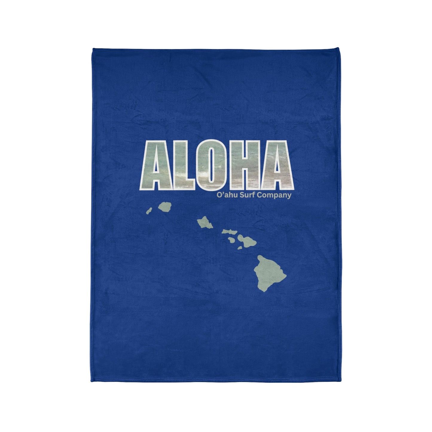 O'ahu Surf Company Aloha Hawaii Throw Blanket. These Oahu Hawaii island inspired blankets are irresistibly cozy and soft.