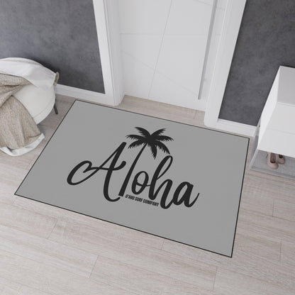 O'ahu Surf Company Aloha Heavy Duty Floor Mat - Grey - O'ahu Surf Company