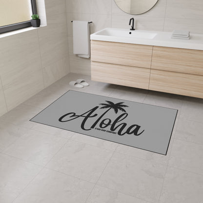 O'ahu Surf Company Aloha Heavy Duty Floor Mat - Grey - O'ahu Surf Company