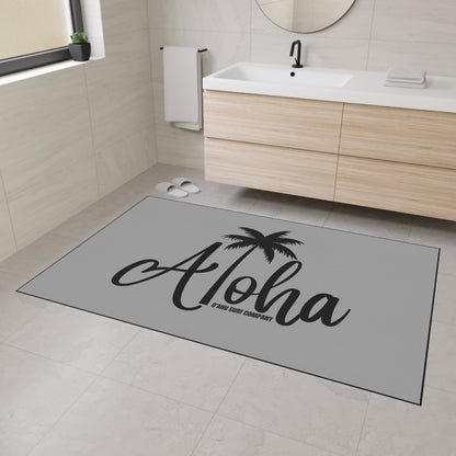 O'ahu Surf Company Aloha Heavy Duty Floor Mat - Grey - O'ahu Surf Company