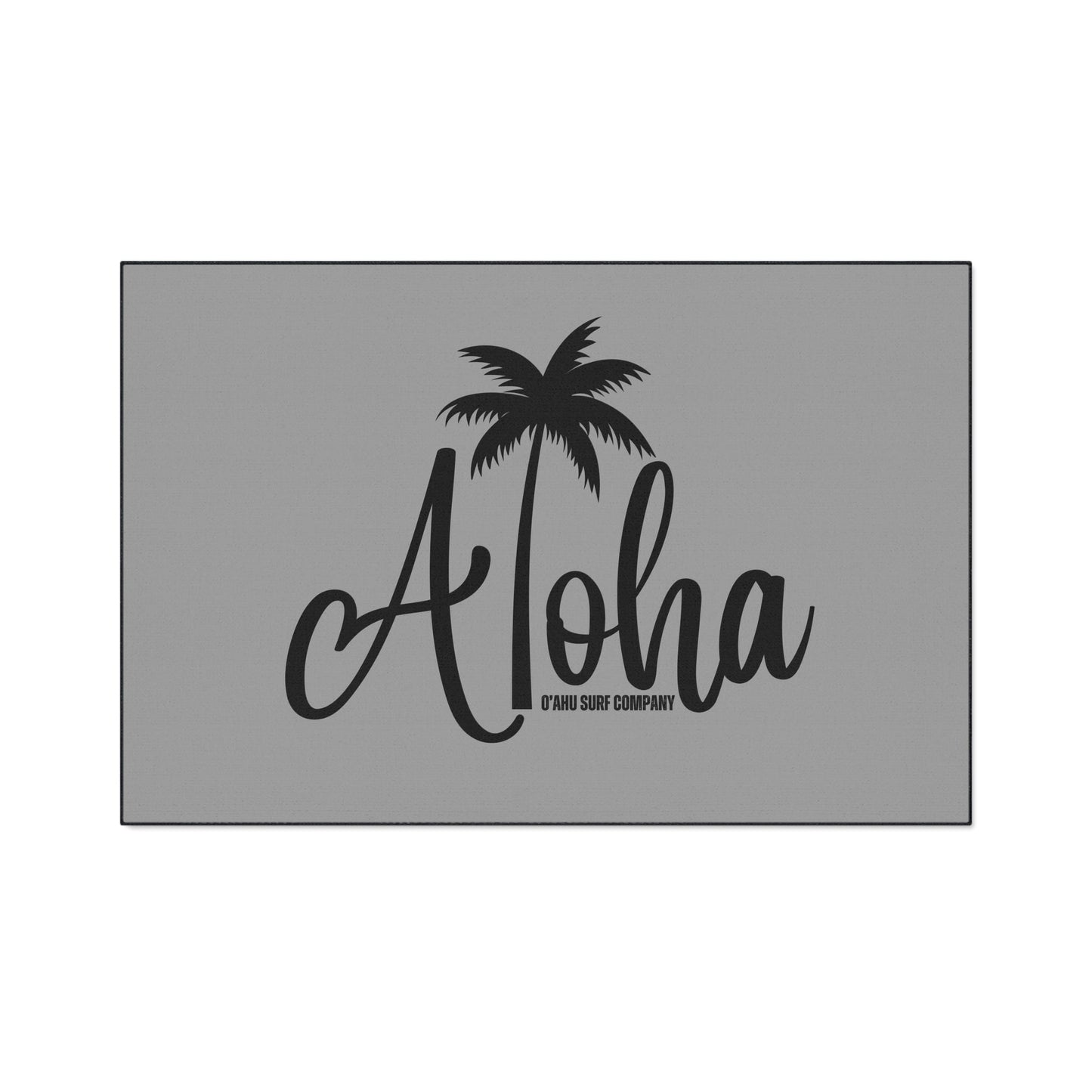 O'ahu Surf Company Aloha Heavy Duty Floor Mat - Grey - O'ahu Surf Company