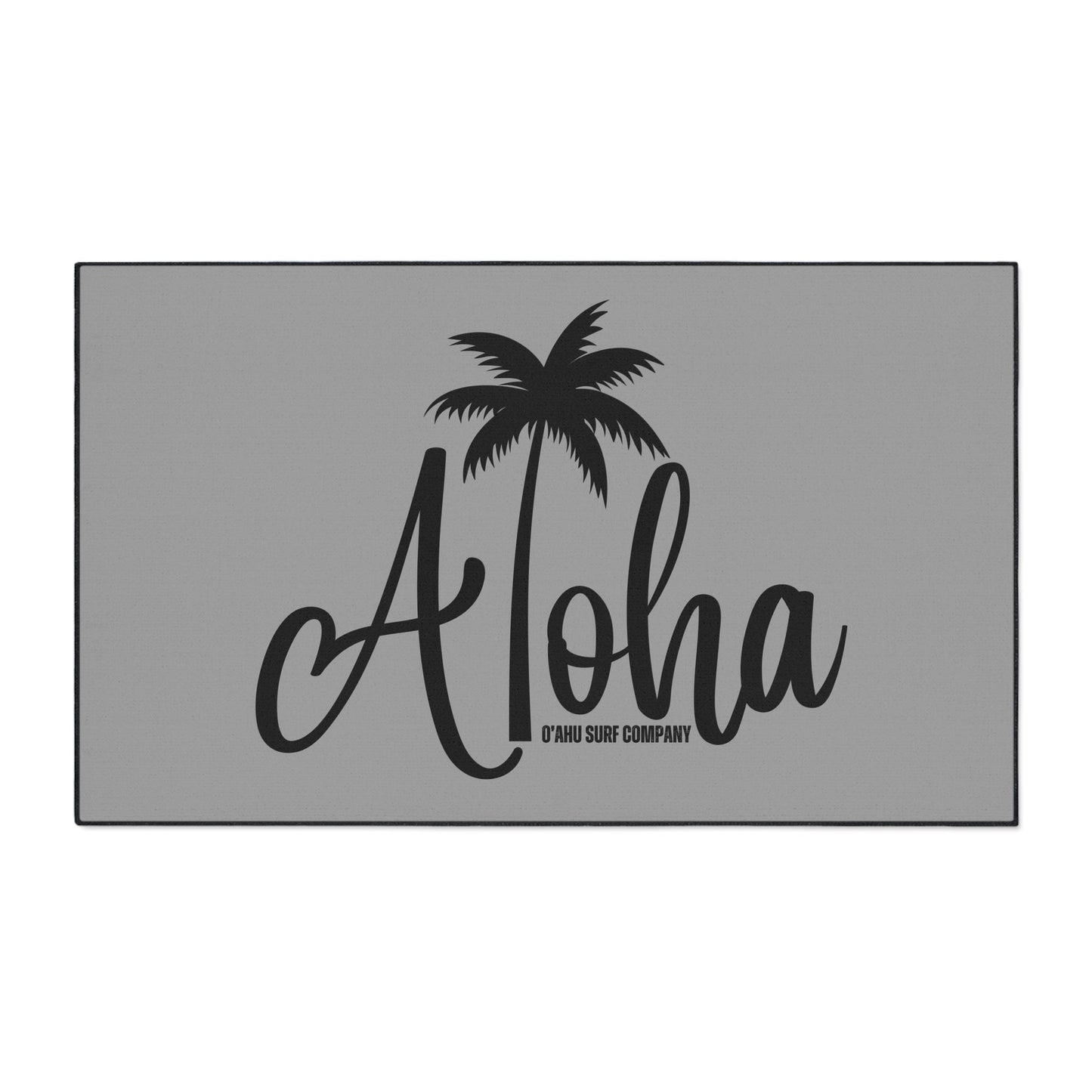 O'ahu Surf Company Aloha Heavy Duty Floor Mat - Grey - O'ahu Surf Company