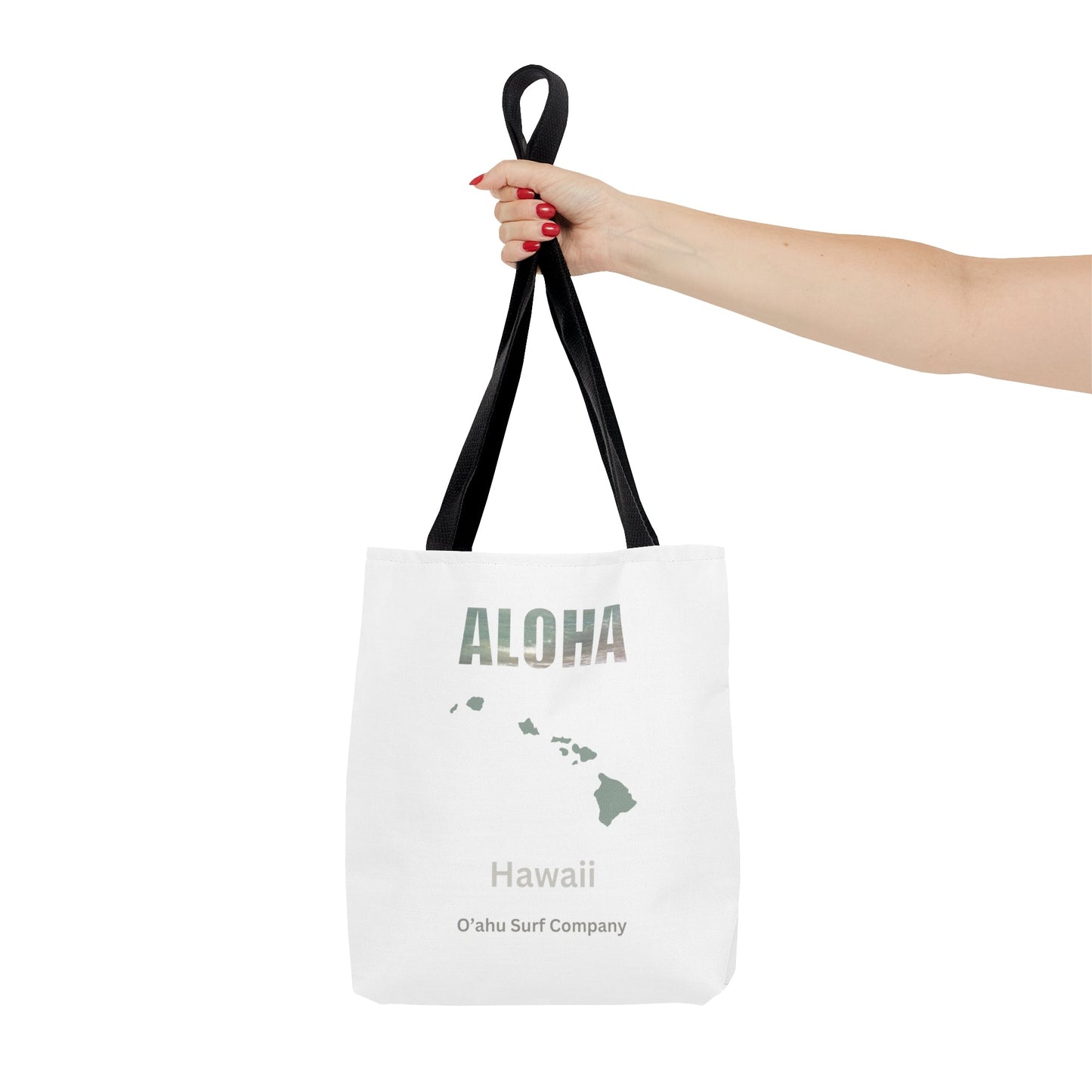 O'ahu Surf Company Aloha Tote Bag - White - O'ahu Surf Company