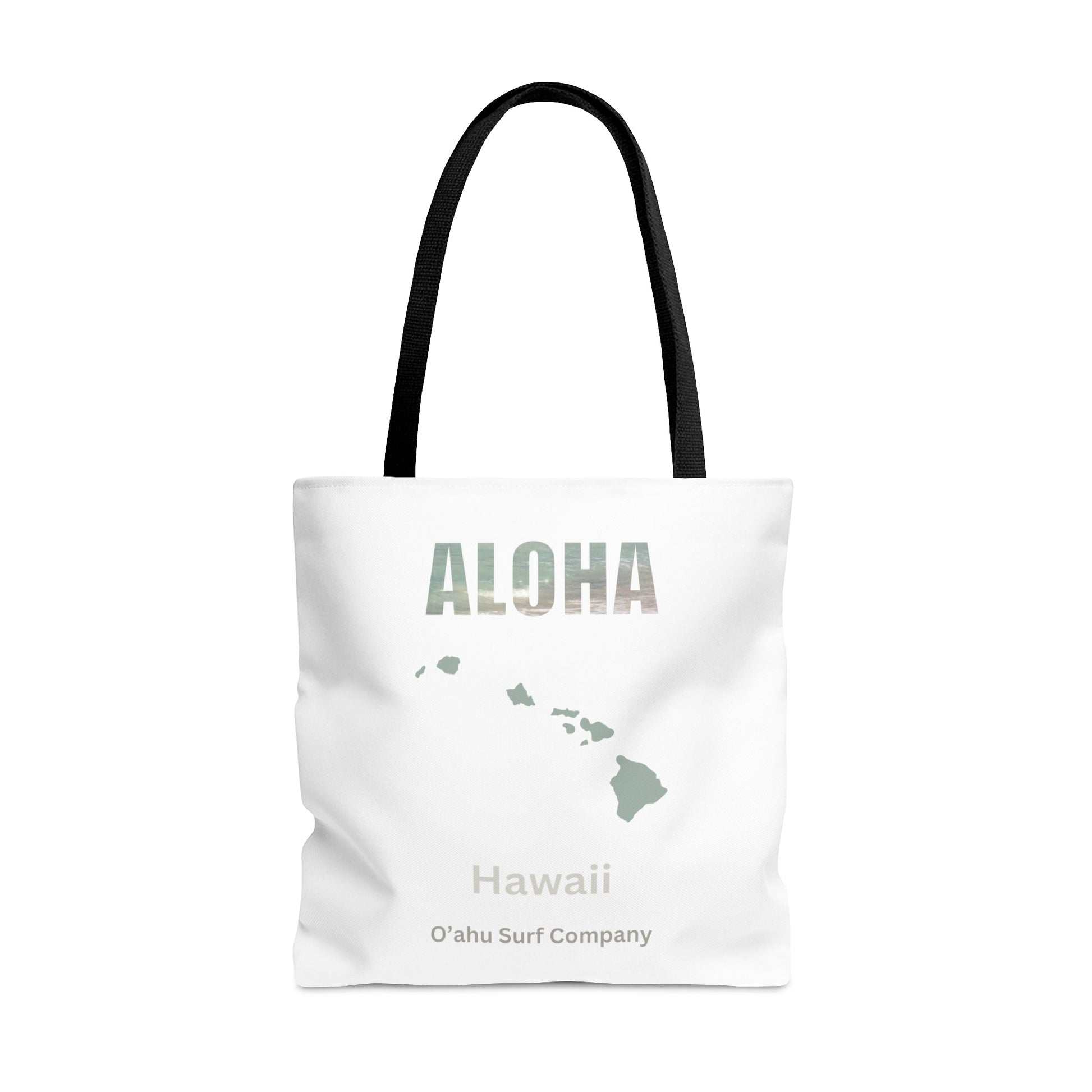 O'ahu Surf Company Aloha Tote Bag - White - O'ahu Surf Company