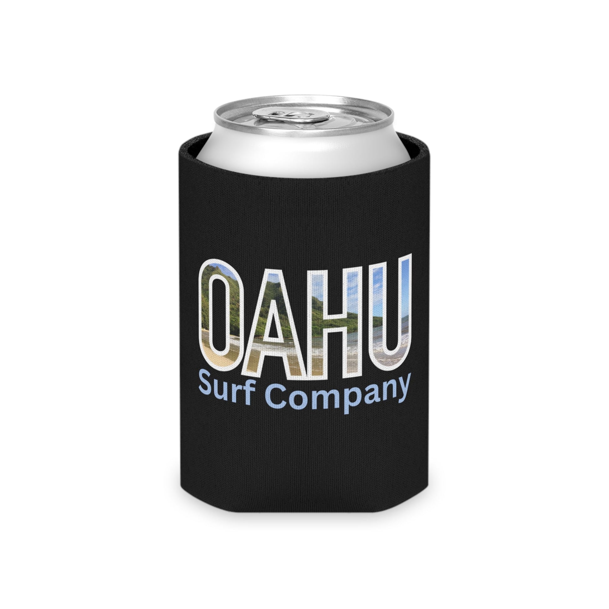 O'ahu Surf Company Can Koozie - Black - O'ahu Surf Company