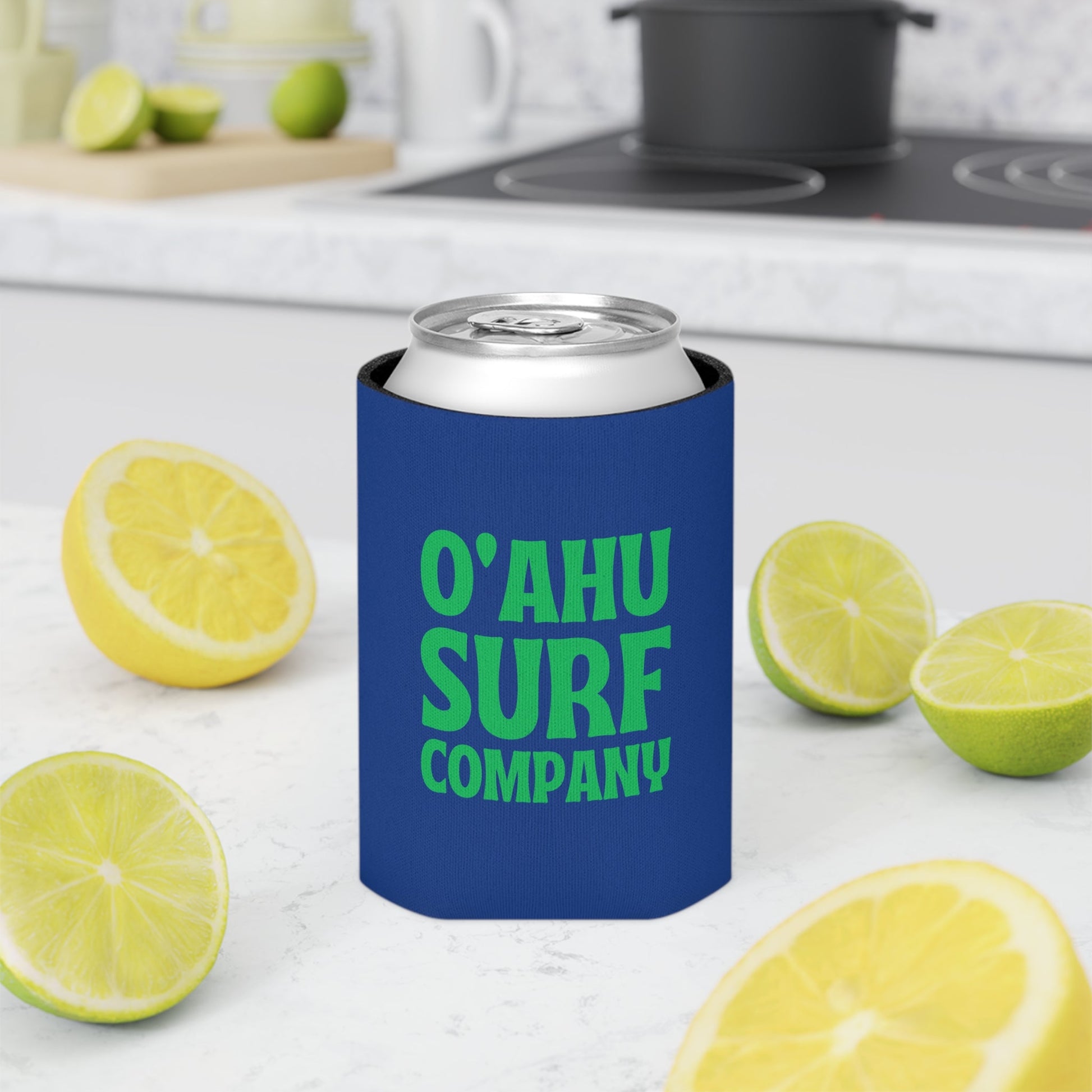 O'ahu Surf Company Can Koozie - Blue - O'ahu Surf Company - Can Cooler