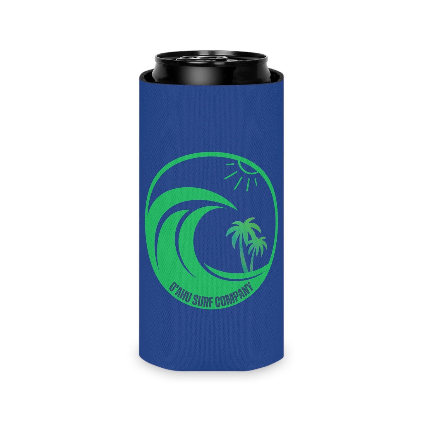 O'ahu Surf Company Can Koozie - Blue - O'ahu Surf Company - Can Cooler