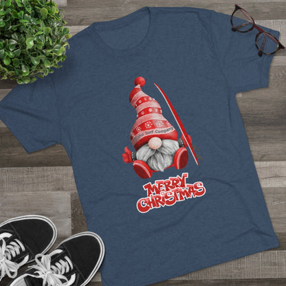 O'ahu Surf Company Christmas Gnome Surf T-shirt - O'ahu Surf Company