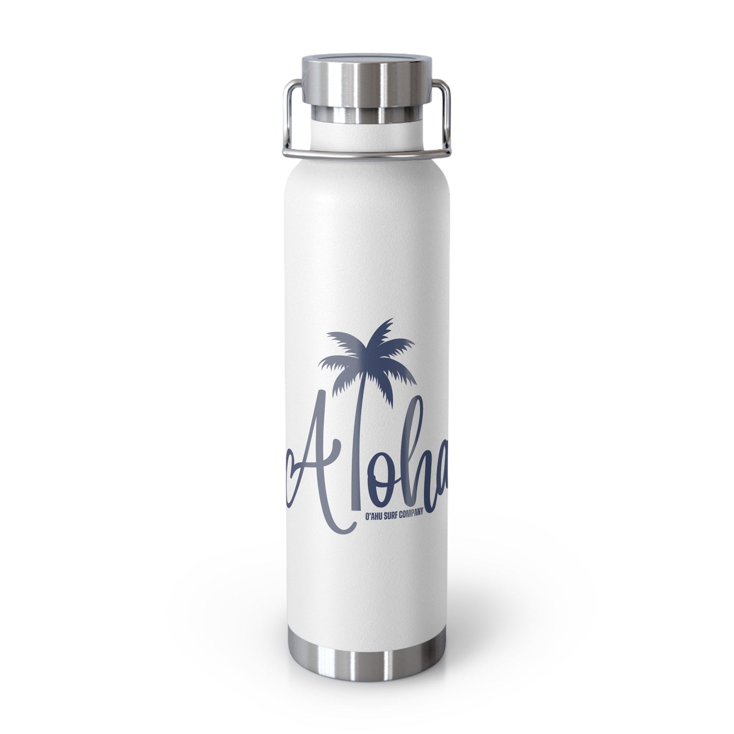 O'ahu Surf Company Copper Vacuum Insulated Bottle, 22oz - O'ahu Surf Company