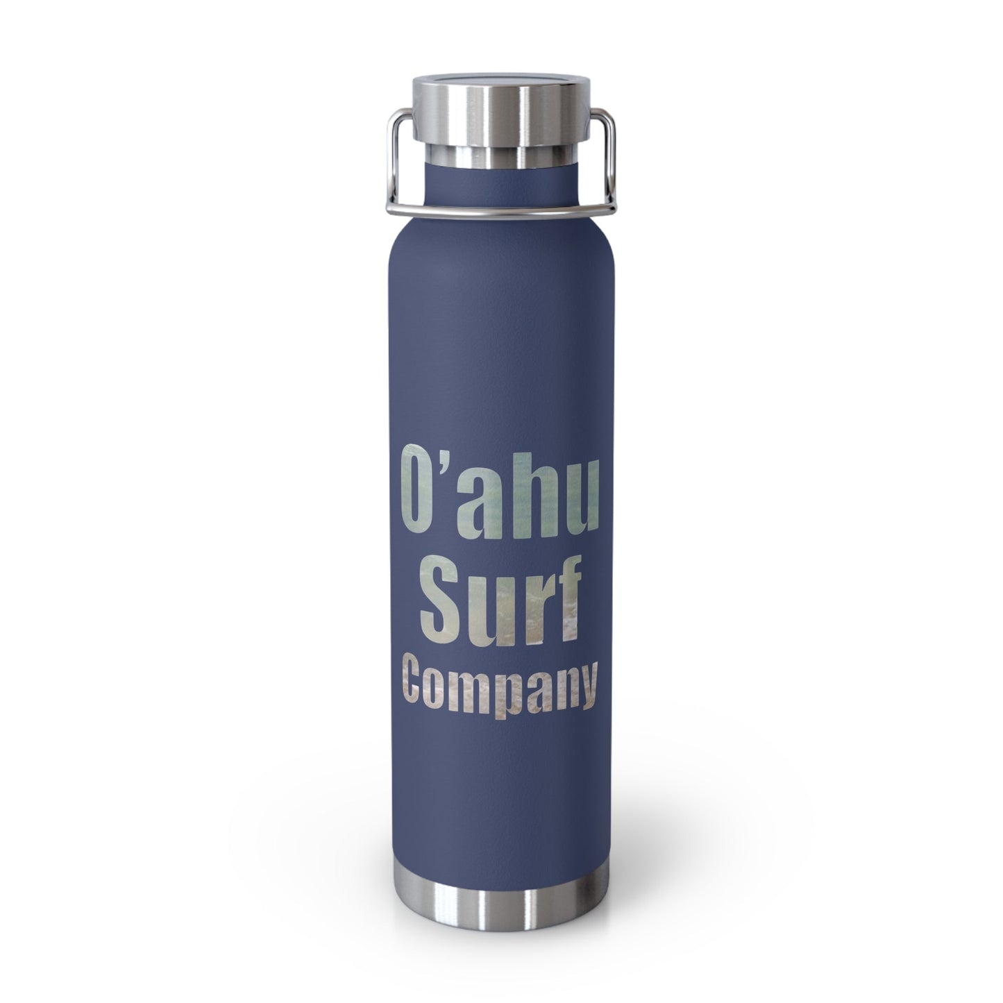 O'ahu Surf Company Copper Vacuum Insulated Bottle, 22oz - O'ahu Surf Company