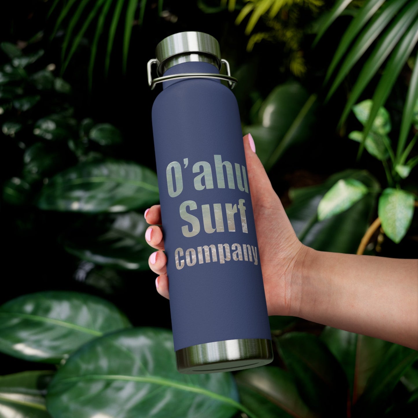 O'ahu Surf Company Copper Vacuum Insulated Bottle, 22oz - O'ahu Surf Company