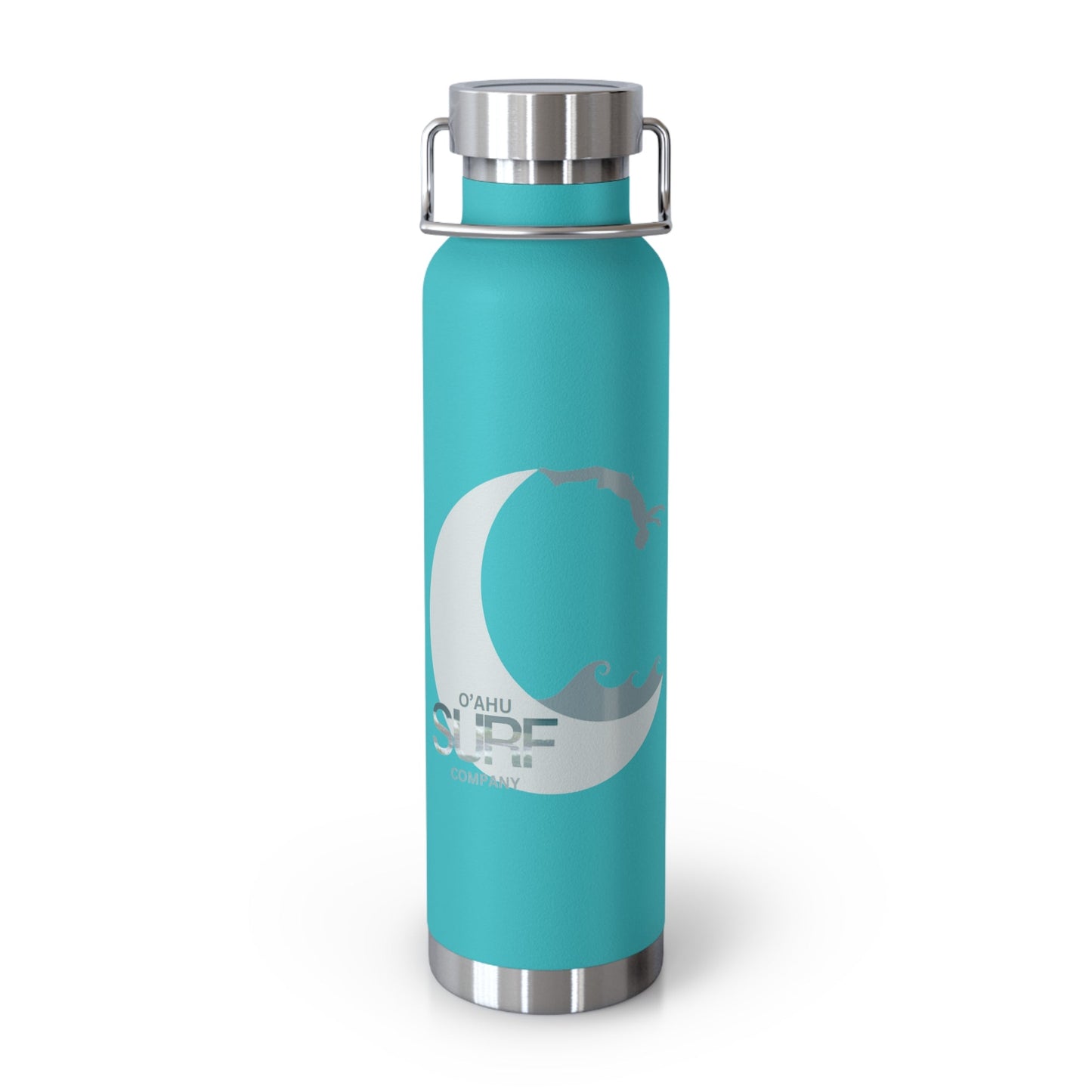 O'ahu Surf Company Copper Vacuum Insulated Bottle, 22oz - O'ahu Surf Company